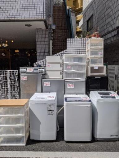 ¥7,980〜　電子レンジ　オーブンレンジ　ガス台　ガスコンロ　冷蔵庫　洗濯機　2ドア　乾燥　引っ越し　同棲　単身　家電製品　白物　一人暮らし　美品　高年式　あげます　売ります　fridge refrigerator washing machine microwave oven gas table