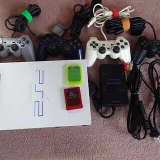 3000円→980円に再値下げしました！！　PS2　本体セット　...