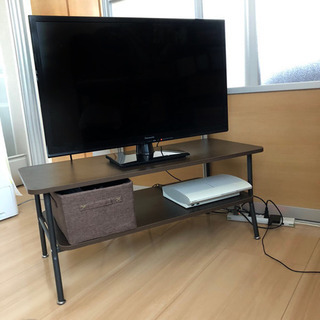 テレビ台　ブラウン