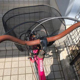 自転車　26インチ　ピンク