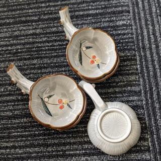 (内定)花形 漬物 醤油 小皿 5個セットの画像