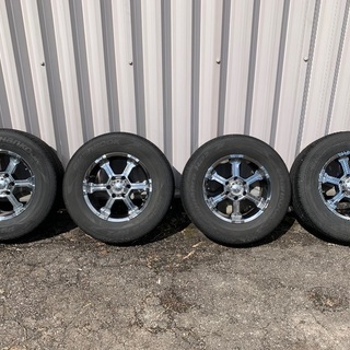 MKW ホイールタイヤ4本セット 265/65R17 ランクル ...
