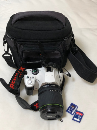 【4点セット】PENTAX K-x, PENTAX-DA 18-135mmレンズ