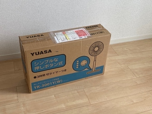 扇風機 YUASA YK-3001Y(W)