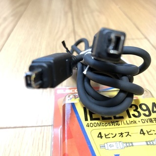 【値下げ】IEEE1394ケーブル　4ﾋﾟﾝ2ｍの画像