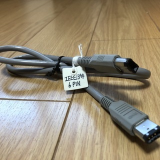 IEEE1394ケーブル　６ﾋﾟﾝ0.7ｍの画像