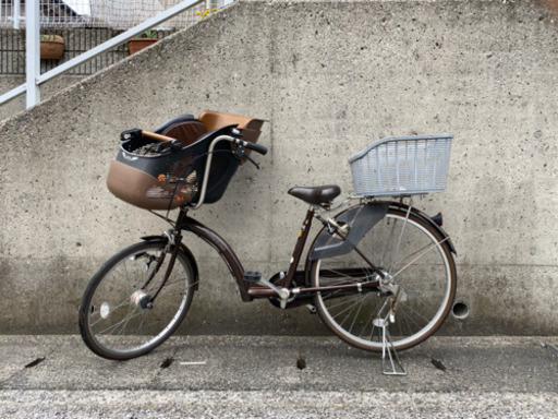 【現在交渉中】チャイルドシート付き自転車