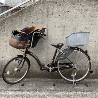 【現在交渉中】チャイルドシート付き自転車