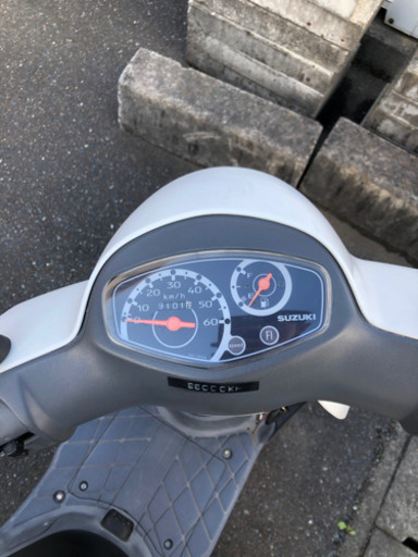 決まりました　原付　スズキ　レッツ4