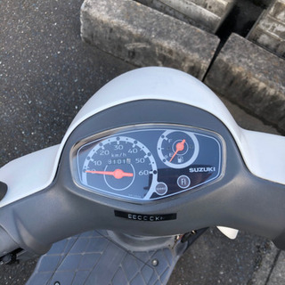 決まりました　原付　スズキ　レッツ4