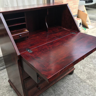 九州民藝家具　二段ラダーバックチェア　ミズメザクラ　無垢材　つくしぎゃらりい　① 九州民藝家具 二段ラダーバックチェア ミズメザクラ 無垢材 つくし