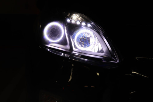 プリウス30 LEDイカリング ヘッドライト