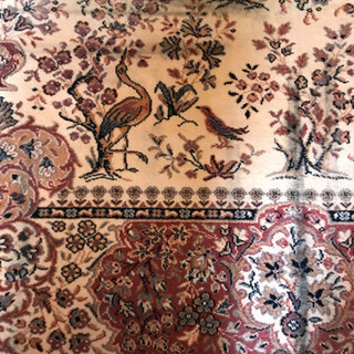 大判絨毯　たぶんそれなりに上級品の画像