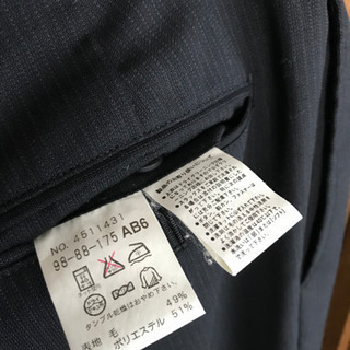 メンズスーツ3ボタン　AB6体の画像