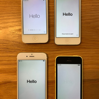iPhone 4s 5c 6s iPod touch 4台セット