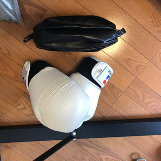 ほぼ新品　サンドバッグセットandグローブ付の画像