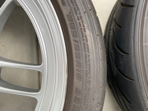 【2本】エンケイ　RPF1 18インチ　9.5J タイヤ付き