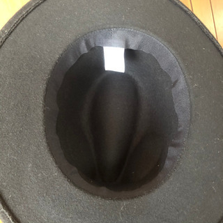 黒いハット　の画像