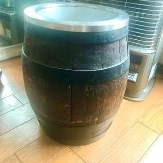ビア樽　プランターカバー