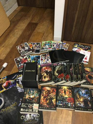 明日まで！ オーバーロード 全巻 漫画と一期blulay特典、アンソロジー漫画 などなど