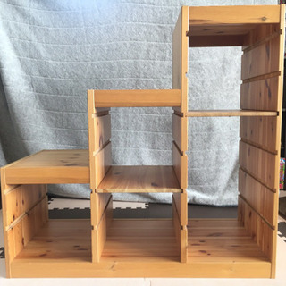IKEA TOROFAST 収納棚(キッズ用、階段型)