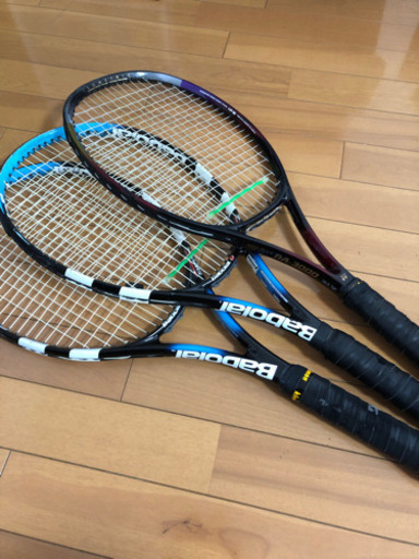 Babolat バボラ　テニスラケット2本、他ヨネックスミッドプラス