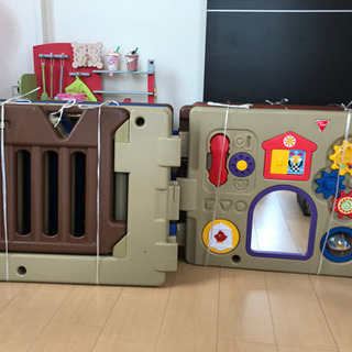 【取引中】日本育児　ベビーサークル