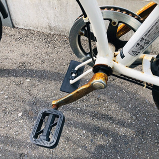 折り畳み自転車 ギア付き6段階の画像