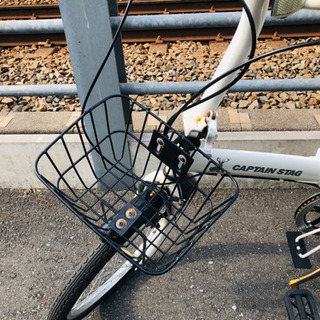 折り畳み自転車 ギア付き6段階の画像