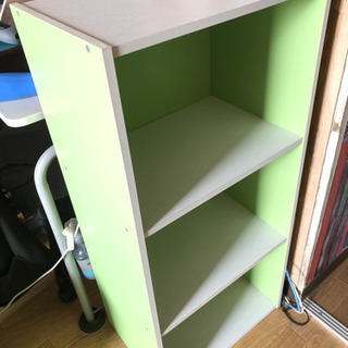 カラーボックス　三段　キズなしの画像