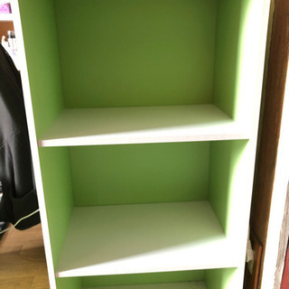 カラーボックス　三段　キズなしの画像