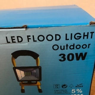 防災時緊急時に　投光器 LEDライト 【車 ガレージ アウトドア キャンプの画像