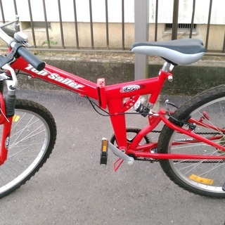 折り畳み式マウンテンバイク26インチの画像