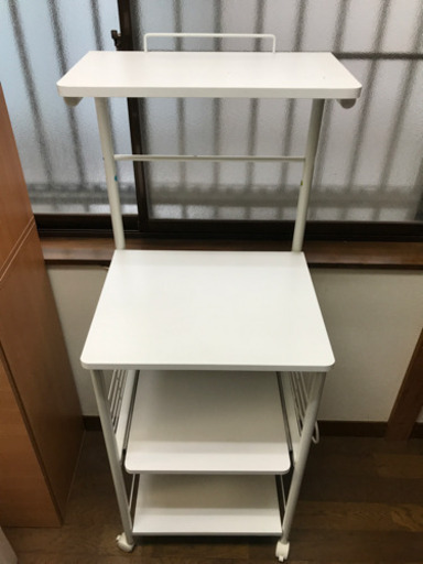 キッチンラック　白^ - ^