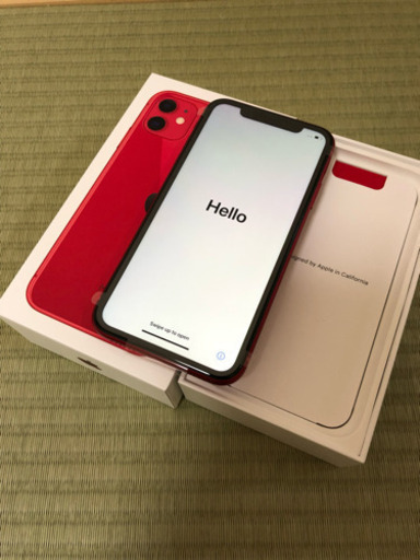 iPhone11 PRODUCT RED 64GB SIMフリー