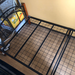 シングルベッド枠　ニトリの画像