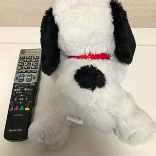 SNOOPYのぬいぐるみの画像