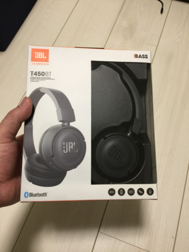 JBL T450BT ブルートゥース ヘッドフォン 開封済 未使用