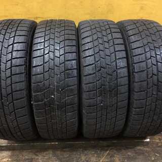 GOODYEAR ICENAVI 6 195/65R15 15インチ スタッドレス 4本 2017年製 バリ溝 ノア セレナ ステップワゴン等 (TA178) クレジットカード QR決済可能