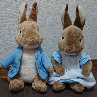 ピーターラビット&そらジロー・ぽつリン 他ぬいぐるみ達
