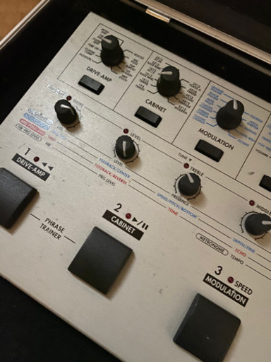 マルチエフェクター　KORG  ax1000g エフェクターボード