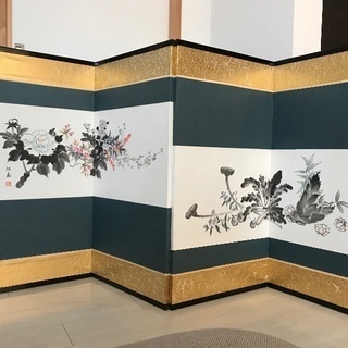 屏風の画像