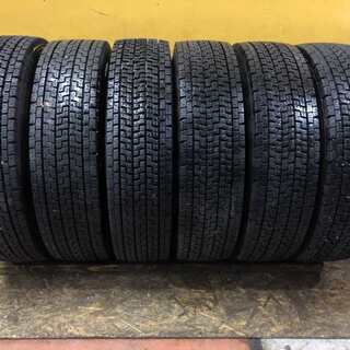 YOKOHAMA ZEN 903ZW 225/80R17.5 123/122L 17.5インチ スタッドレス トラックタイヤ 6本 2018年製 　(VTB143) クレジットカード QR決済可能