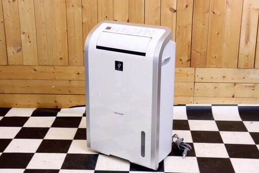 SHARP　プラズマクラスター除湿器　CV-C140-W　2014年製　ホワイト　コンプレッサー方式　 木造15/18畳・コンクリート30/35畳　住まい