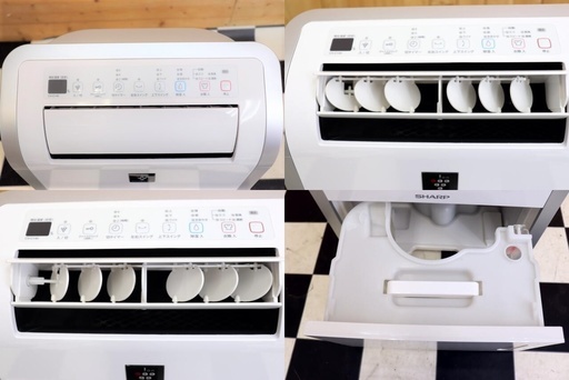 SHARP　プラズマクラスター除湿器　CV-C140-W　2014年製　ホワイト　コンプレッサー方式　 木造15/18畳・コンクリート30/35畳　住まい