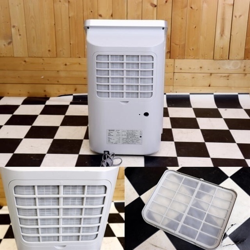 SHARP　プラズマクラスター除湿器　CV-C140-W　2014年製　ホワイト　コンプレッサー方式　 木造15/18畳・コンクリート30/35畳　住まい