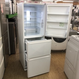 美品【 TOSHIBA 】東芝 375L 3ドア 冷凍冷蔵庫 クリアガラスドア採用