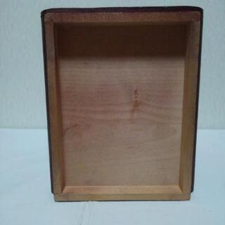 和風　小物入れ　鎌倉彫り　の画像