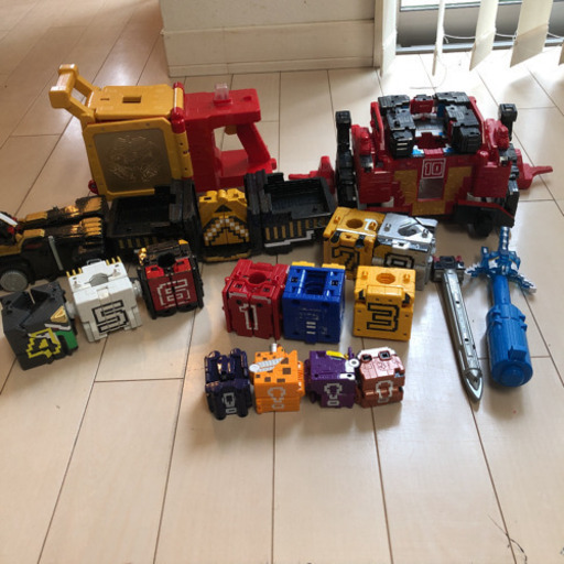 デラックス　ジューオージャー　キューブ　ロボ　ほぼコンプ