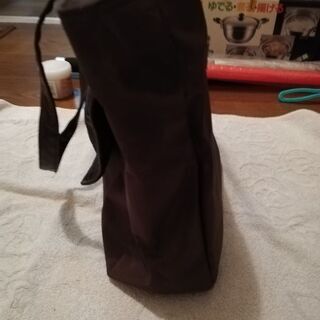 トートバッグ　茶色　値下げしました！の画像
